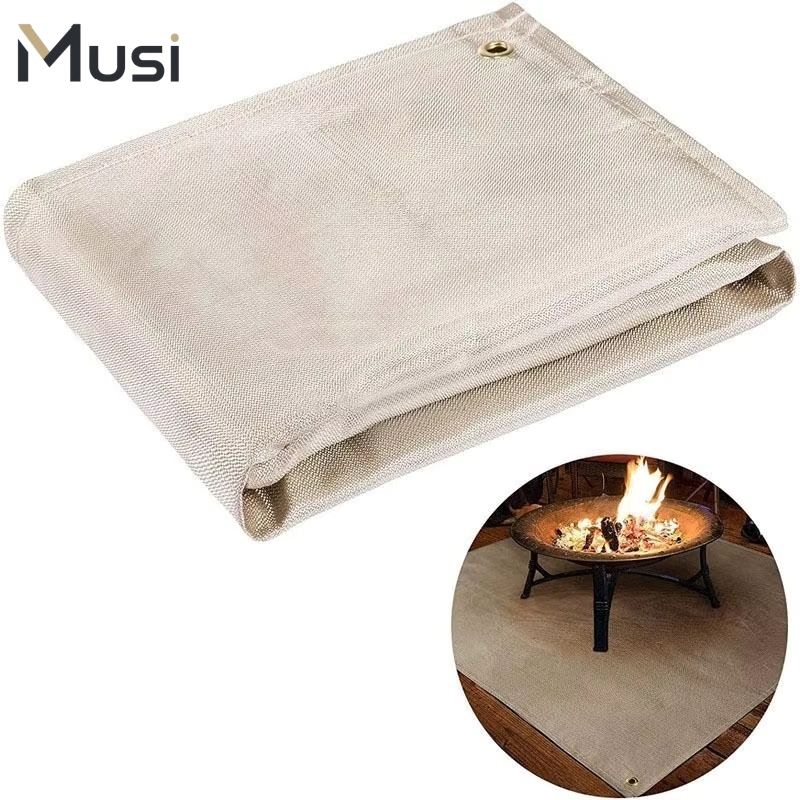 Heat Resistant Mat - BBQ Grill Mat Fireproof Insulation Pad