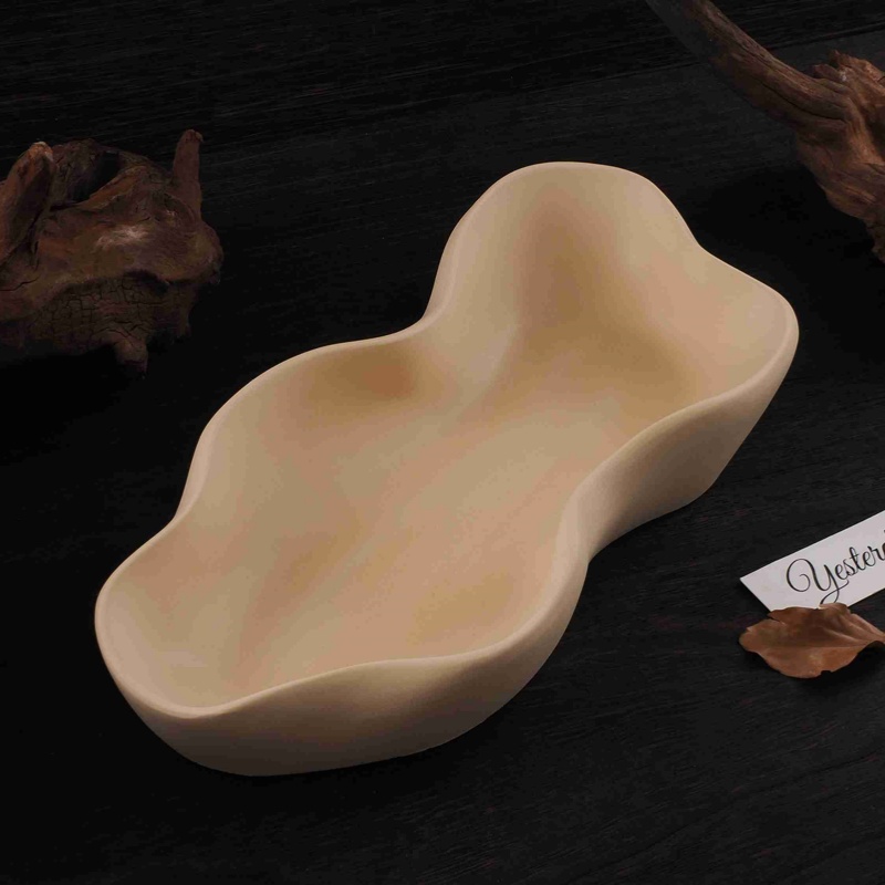 Candle Supplies Jars - DIY Irregular Wave Candle Bowl Silicone