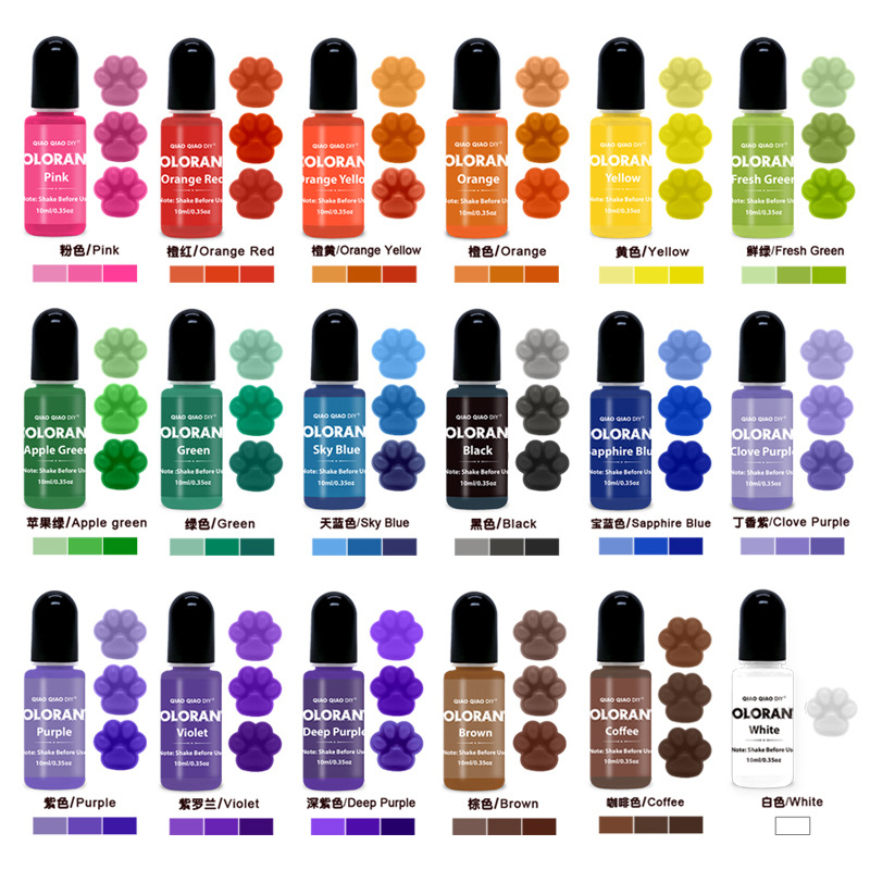 Candle Supplies To Make Candles - 20 Colors Candle Dyes Wax Candles