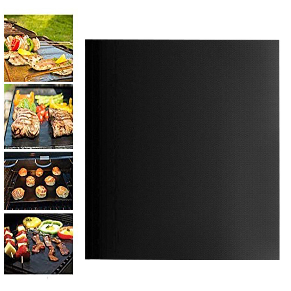 Heat Resistant Mat - 3Pcs Nonstick Tpfe Bbq Grill Mats