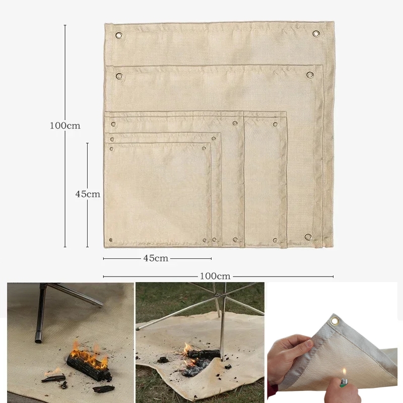 Camping Fireproof Mat Heat Res - đánh giá và giá Heat Resistant Mat