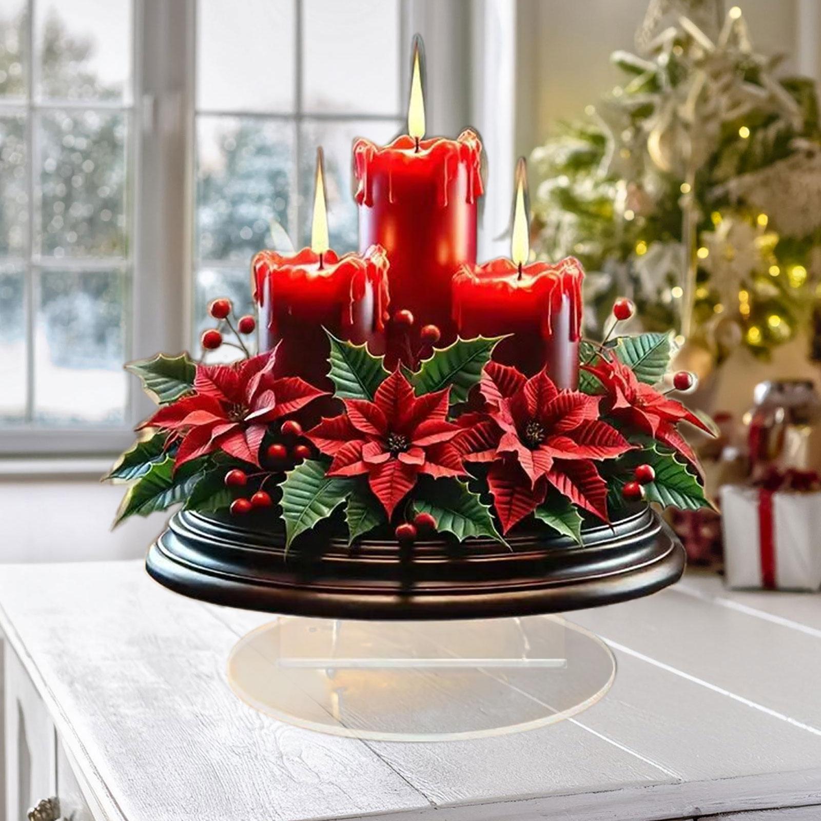 Christmas Decorations Table Ce - đánh giá và giá Candle Supplies Europe
