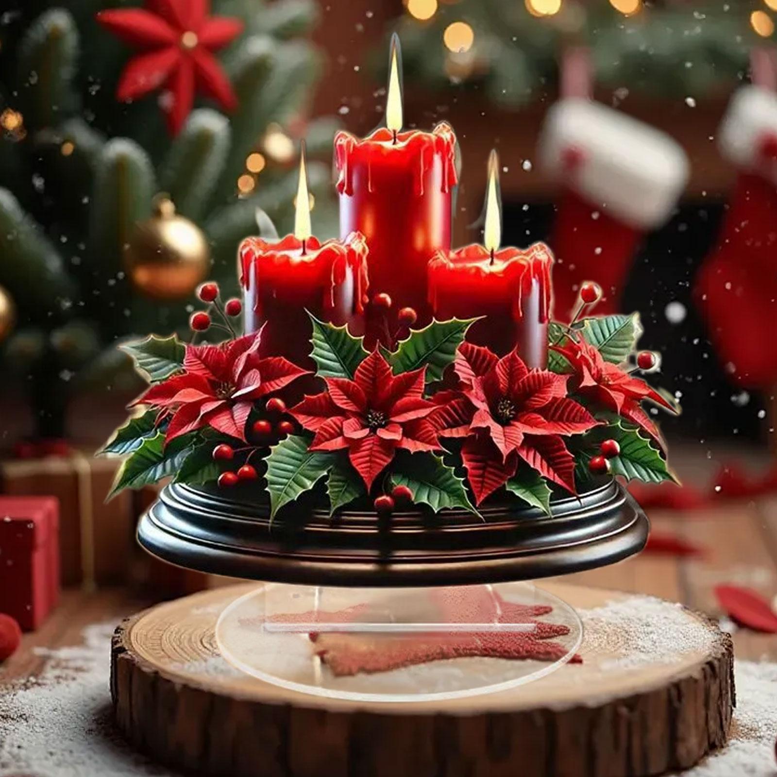 Christmas Decorations Table Ce - đánh giá và giá Candle Supplies Europe