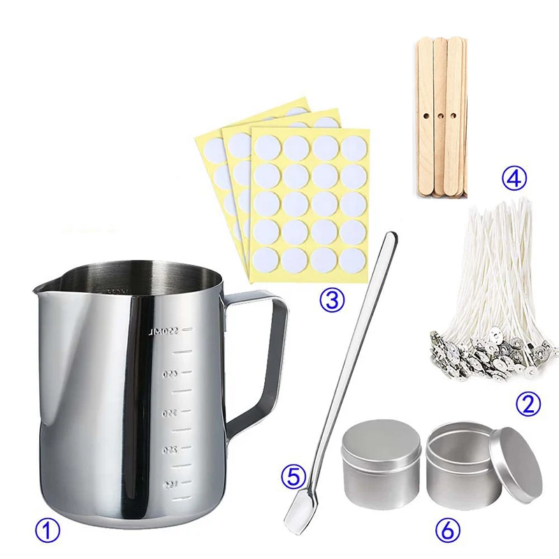 Candle Making Supplies Kit DIY - đánh giá và giá Candle Supplies Jars