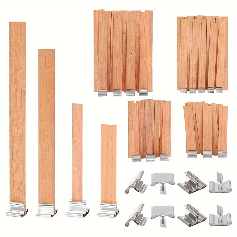 30pcs High Quality Wooden Cand - đánh giá và giá Candle Supplies Beeswax