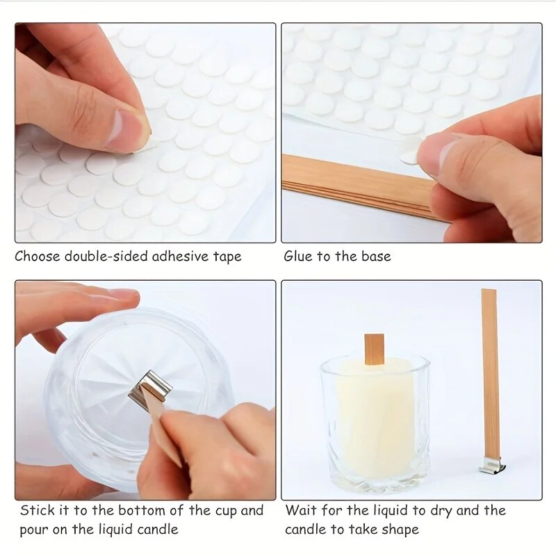 30pcs High Quality Wooden Cand - đánh giá và giá Candle Supplies Beeswax