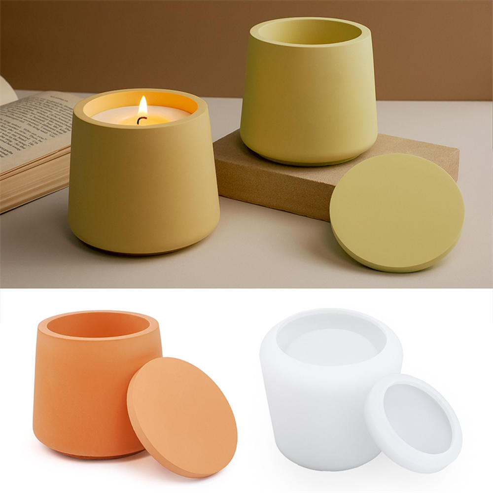 Candle Jar Silicone Mold With  - đánh giá và giá Candle Supplies Jars