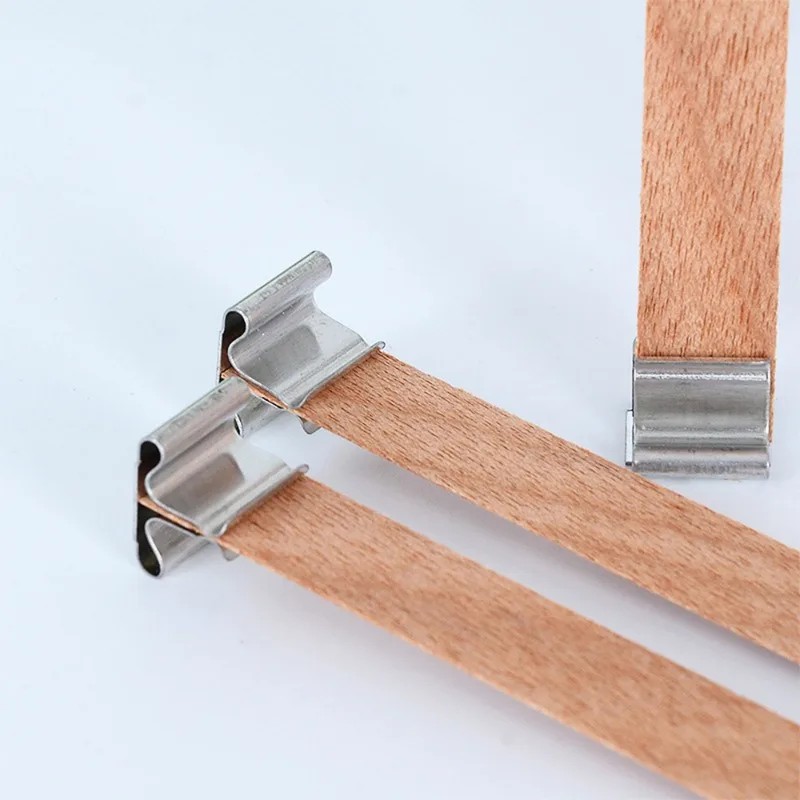 50/100 set wooden candle wicks - đánh giá và giá Candle Supplies Jars