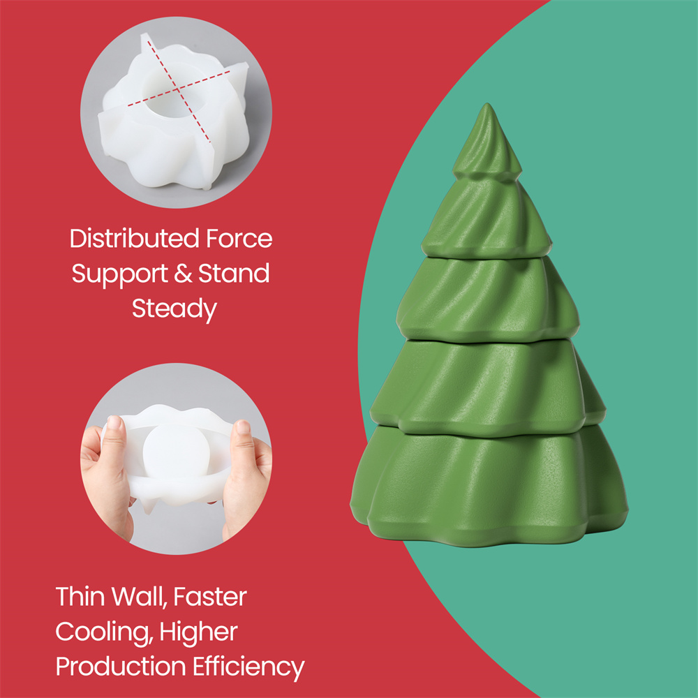 Mystical Stacking Christmas Tr - đánh giá và giá Candle Supplies Jars