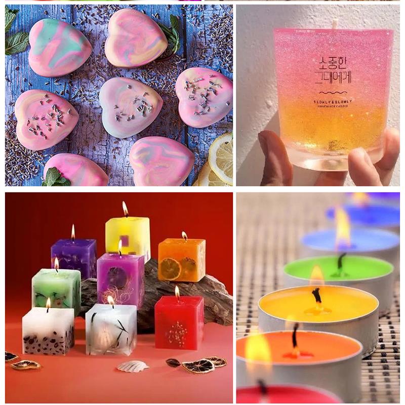 20 Colors 10ml Candle Wax Pigm - đánh giá và giá Candle Supplies Beeswax