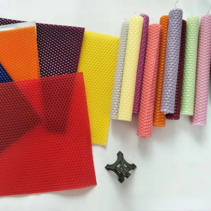 2pcs 20*20cm Color Beeswax Sli - đánh giá và giá Candle Supplies Beeswax