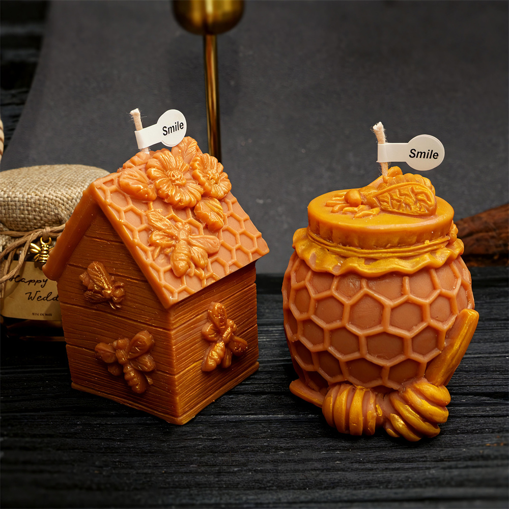 Honeycomb Pillar Candle Mold B - đánh giá và giá Candle Supplies Jars
