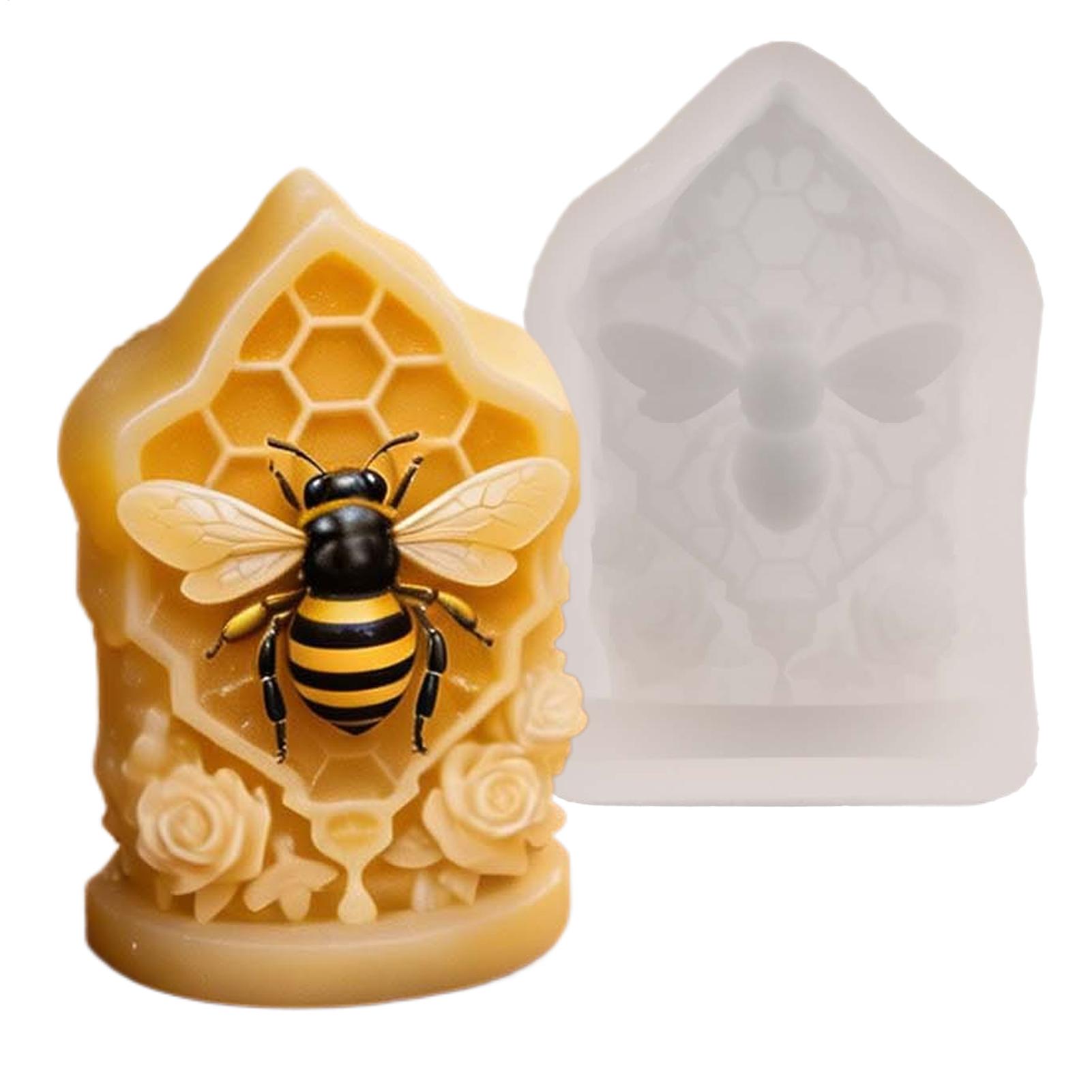 Honey Comb Silicone Mold 3D Ho - đánh giá và giá Candle Supplies Beeswax