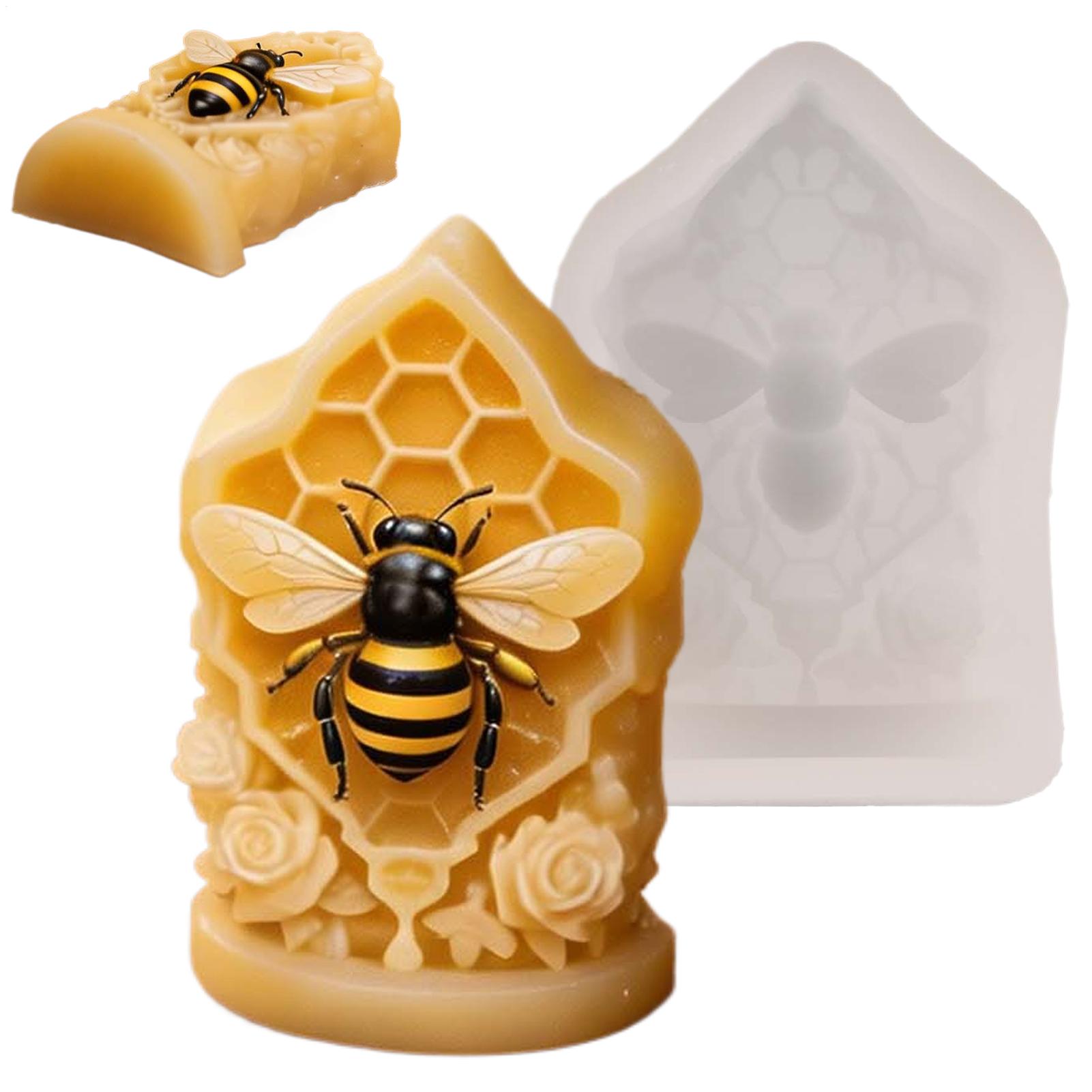 Honey Comb Silicone Mold 3D Ho - đánh giá và giá Candle Supplies Beeswax