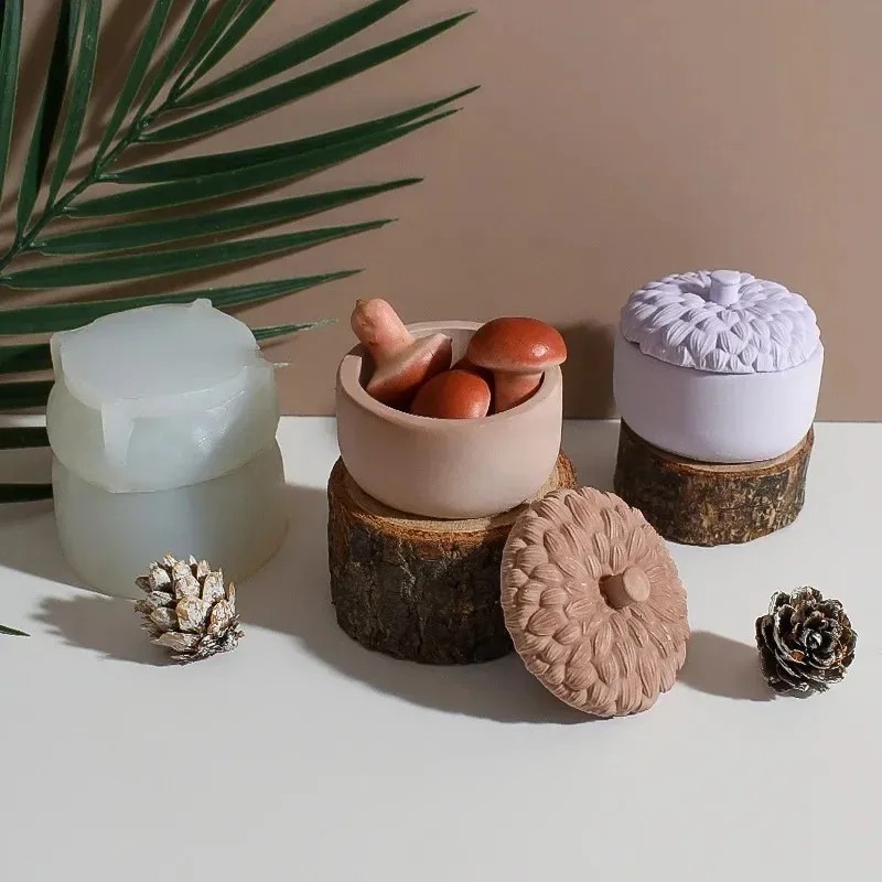 christmas pinecone shape silic - đánh giá và giá Candle Supplies Jars