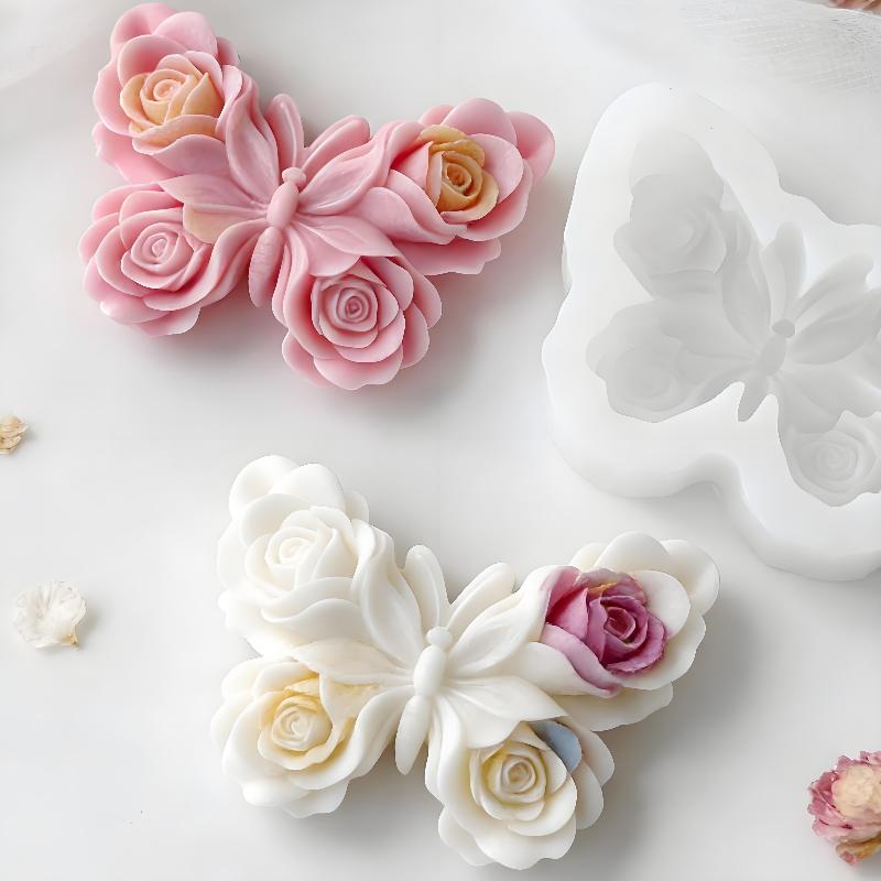 DIY Rose Butterfly Form Silico - đánh giá và giá Candle Supplies To Make Candles