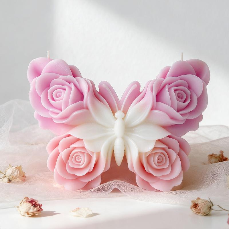 DIY Rose Butterfly Form Silico - đánh giá và giá Candle Supplies To Make Candles