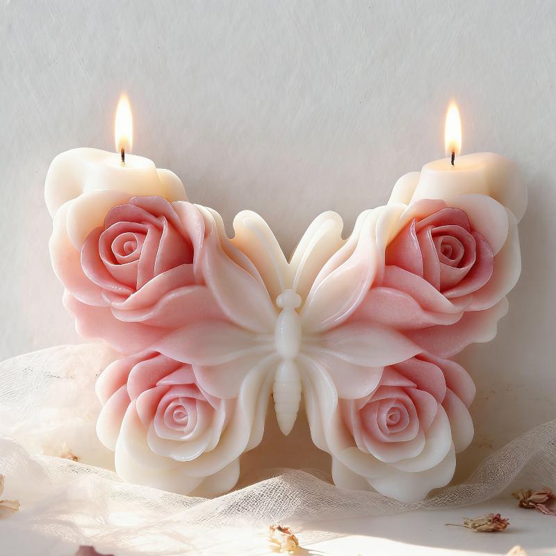 DIY Rose Butterfly Form Silico - đánh giá và giá Candle Supplies To Make Candles