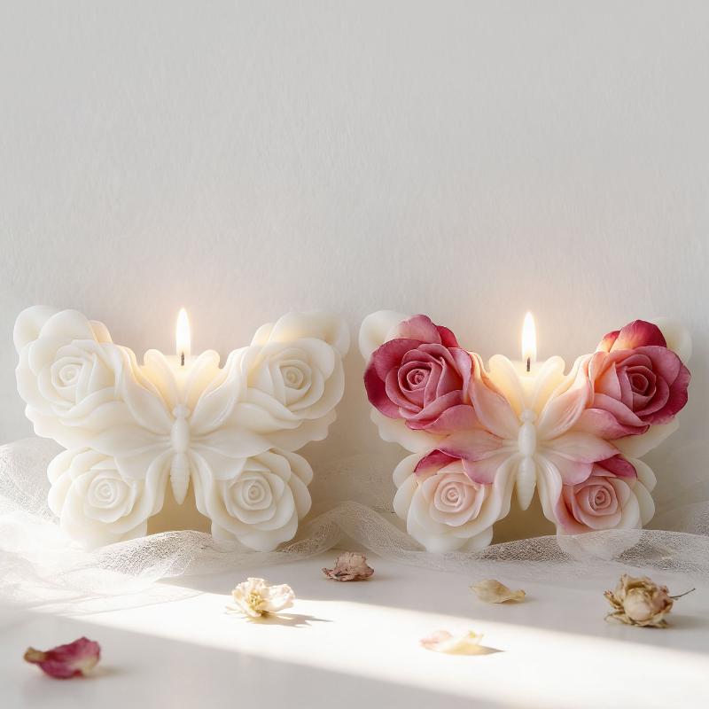 DIY Rose Butterfly Form Silico - đánh giá và giá Candle Supplies To Make Candles