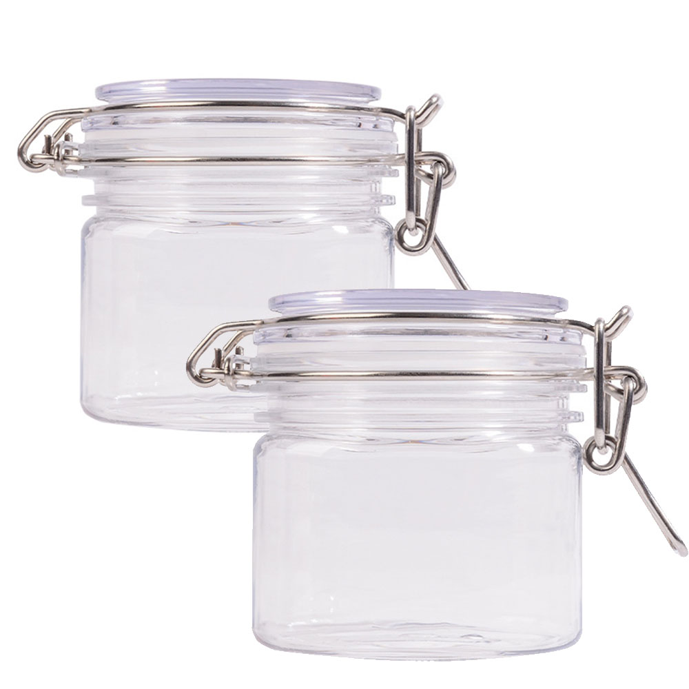 2Pcs 8Oz/250ml PET Plastic Sto - đánh giá và giá Mason Jar 8Oz