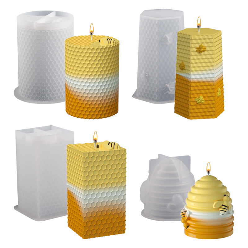 Nến Khuôn Silicon 3D Ong Tổ On - đánh giá và giá Candle Supplies Beeswax